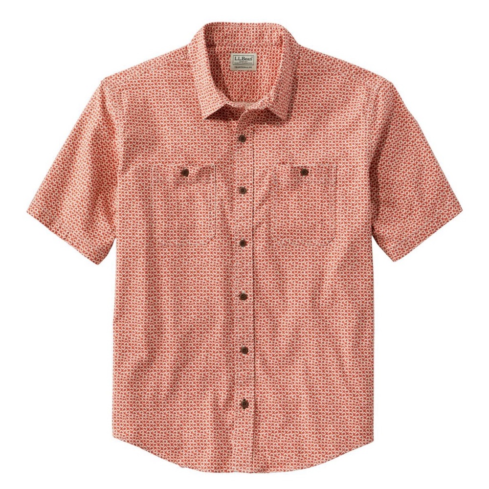 NWT L.L.Bean Men's Lakewashed Camp Shirt